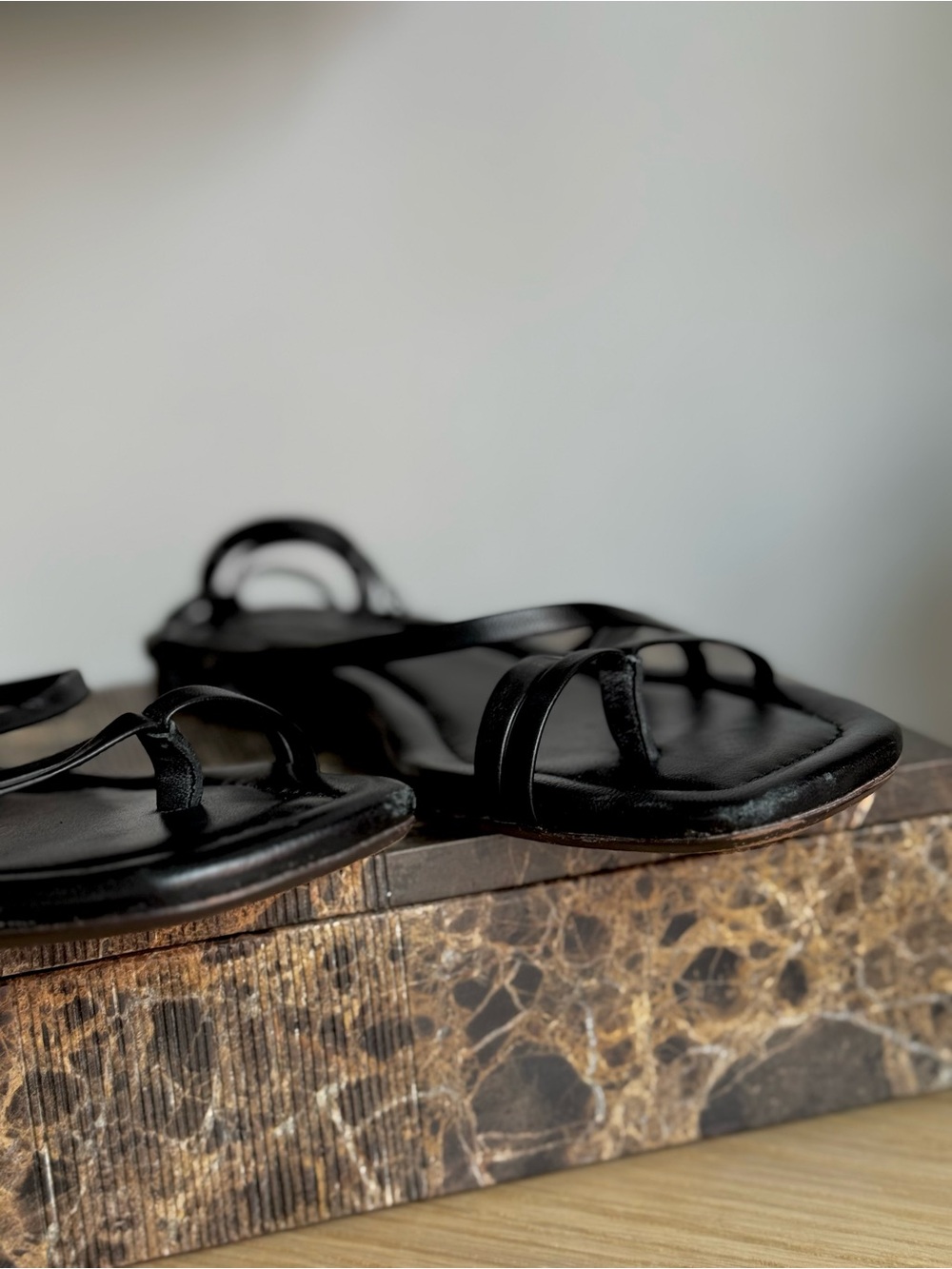 Madewell Carrie Lace-Up Sandal in Black - Picture 3 of 8